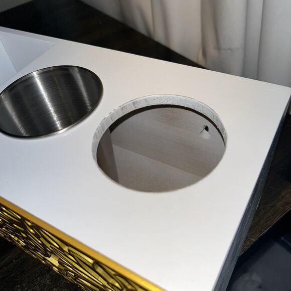 HAIR TOOL ORGANIZER Dryer Storage Blow Dryer Holder Bathroom CRATEHILL (Black) - Picture 9 of 13